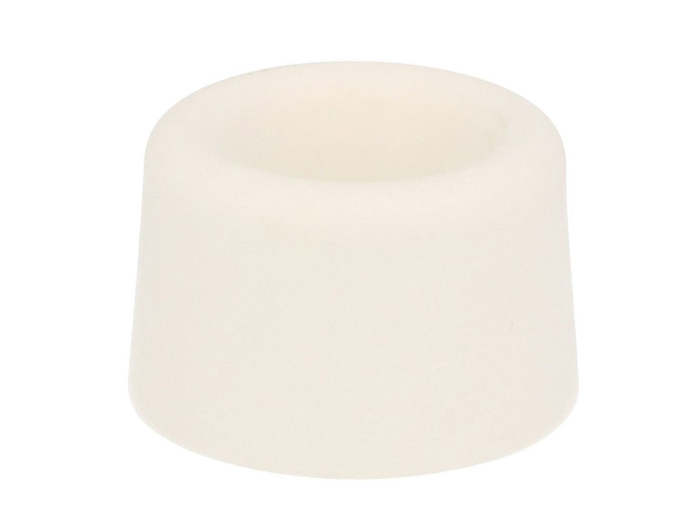 Durų atmušiklis 410, 23 x 23 mm., baltos sp.-0