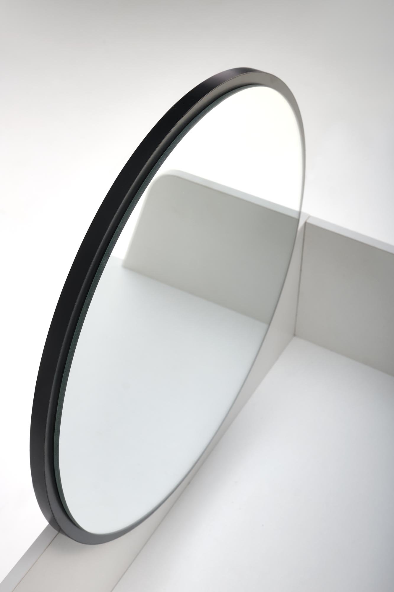 Kosmetinis staliukas su veidrodžiu AGNES, baltas - 4