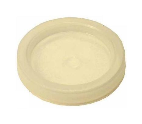 Plastikiniai konservavimo dangteliai, balti, 10 vnt.-0