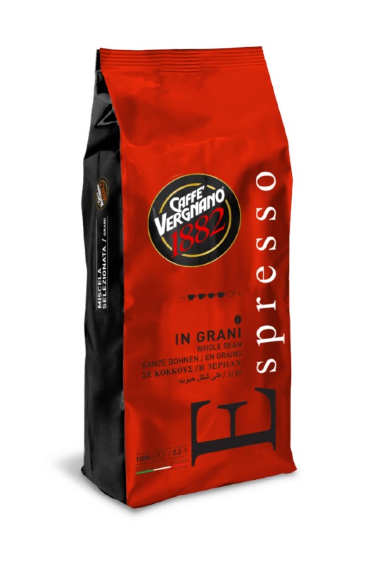 Kavos pupelės Vergnano Espresso Bar 1 kg-0