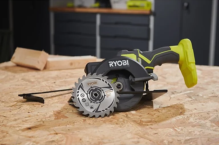 Akumuliatorinis diskinis pjūklas RYOBI R18CS115-0, 18 V, 115 mm, be akumuliatoriaus - 3