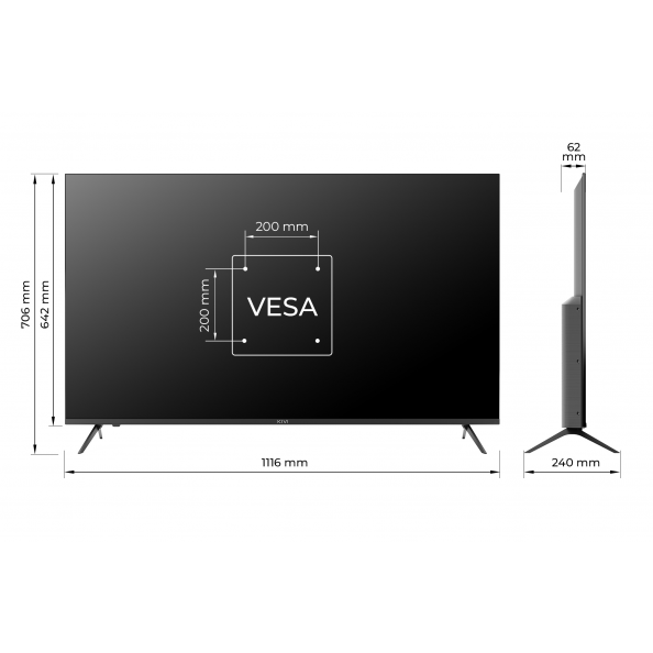 Televizorius KIVI 50U760QB - 6
