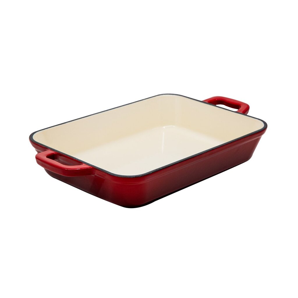 Ketaus kepimo indas GRAND FEU, emaliuotas, raudonos sp., 2 L-0