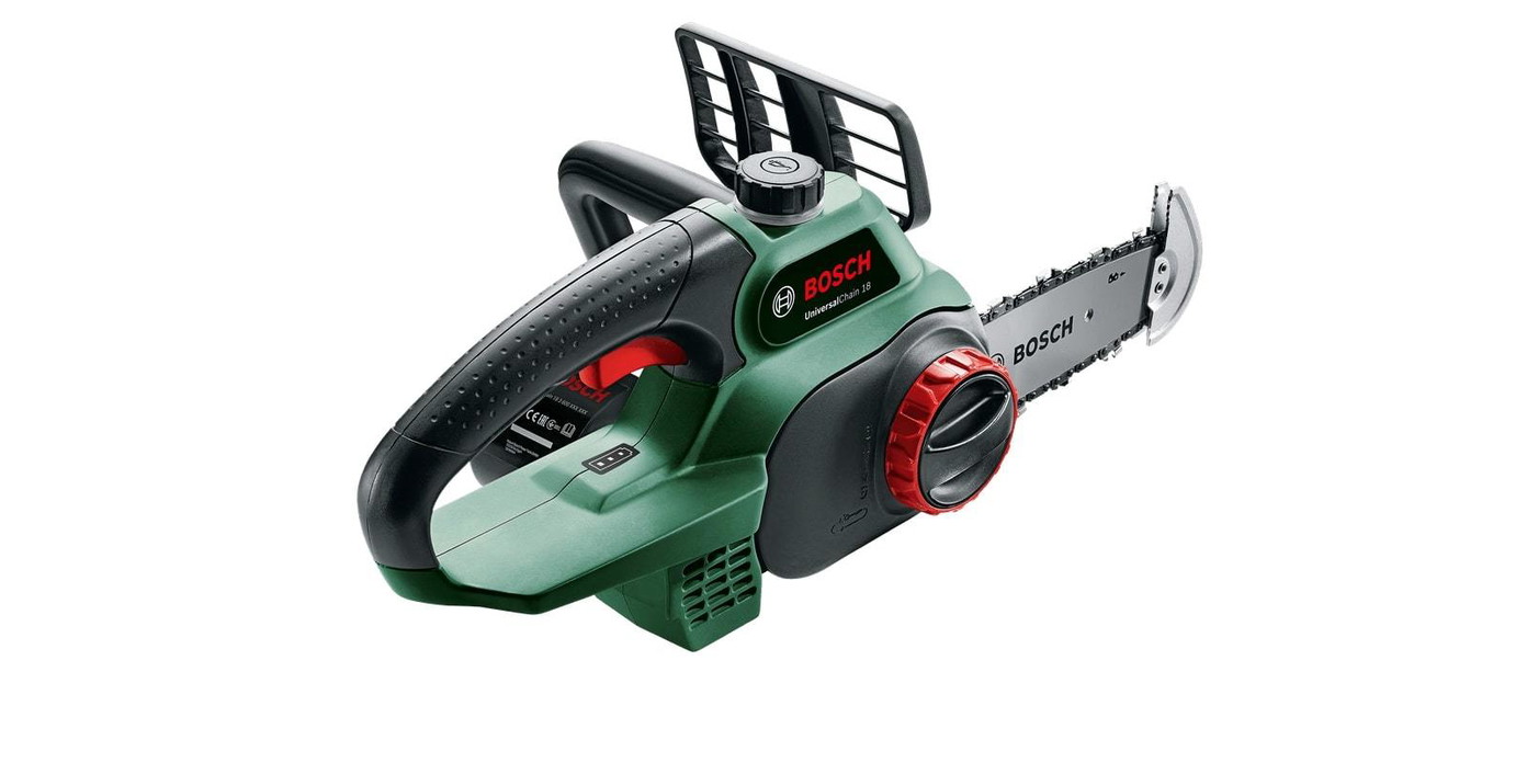 Akumuliatorinis grandininis pjūklas BOSCH UniversalChain, 18 V, 20 cm, be akumuliatoriaus-0