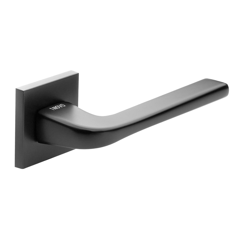 Durų rankena DELTA 999 SLIM, juoda-0