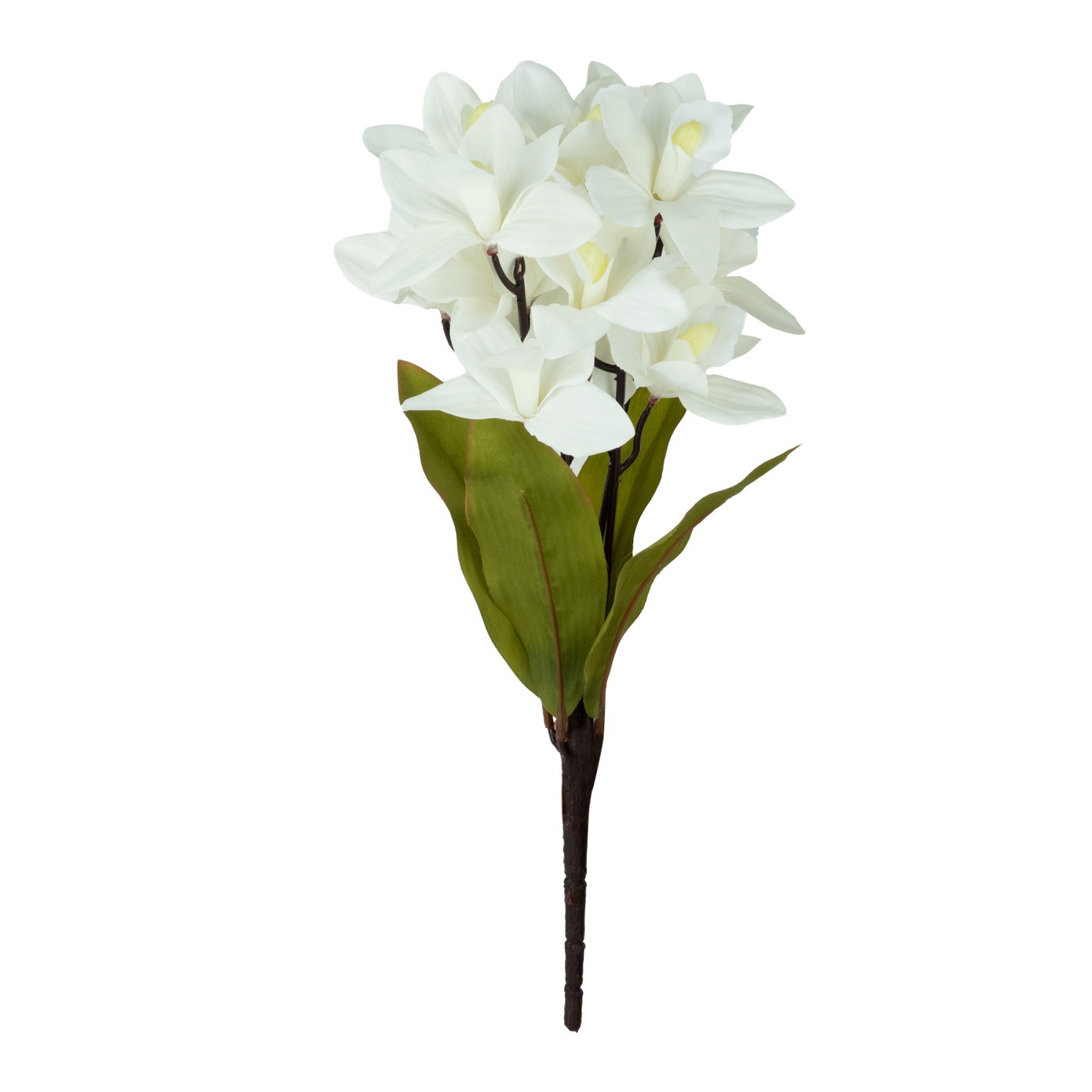 Dirbtinių gėlių puokštė ELEMENTS SENSE ORCHID, 2 rūšių, 38 cm-0