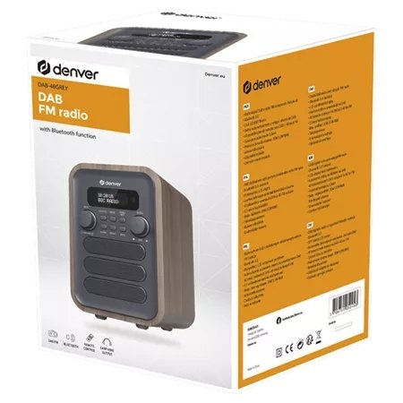 Radijo imtuvas Denver DAB-48 Grey - 8