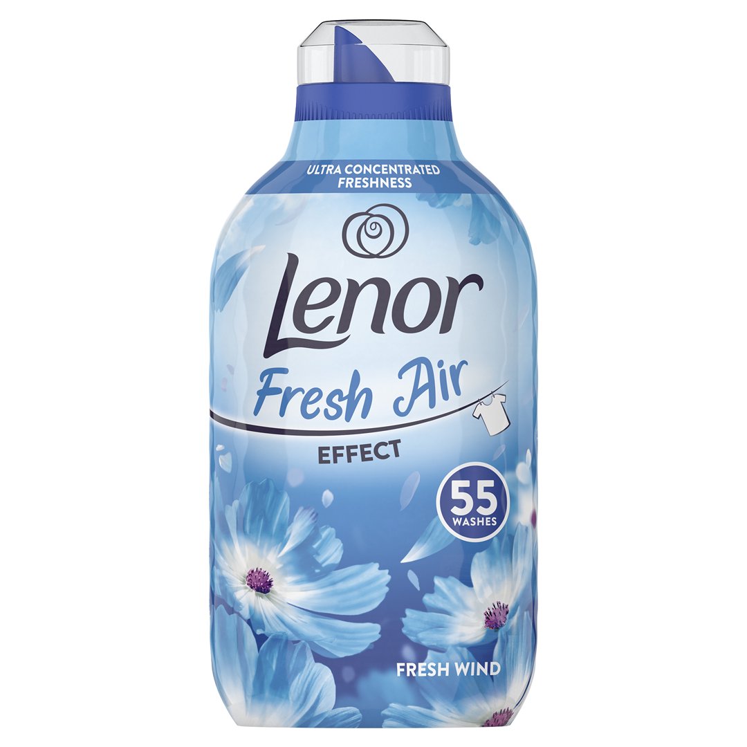 Minkštiklis LENOR Fresh Wind, 55 skalb., 770 ml