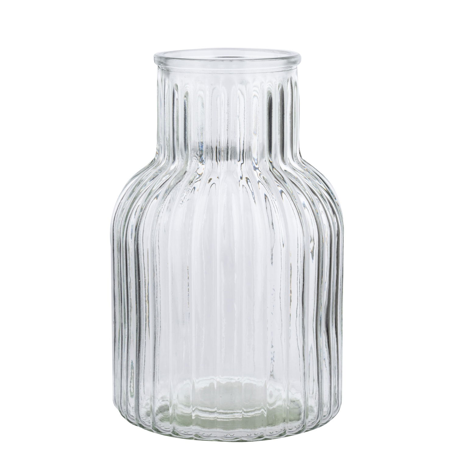 Stiklinė vaza ILAJA CLEAR, 20 cm-0