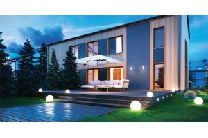 Pastatomas sodo šviestuvas GTV MARMO, E27, max 20 W - 3
