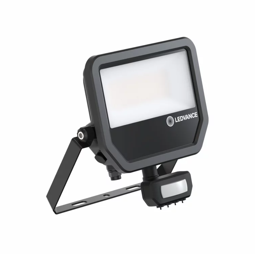 LED prožektorius LEDVANCE FL GEN4 IP66 27/41W 4000K 4000/6000lm su judesio davikliu juodas-0