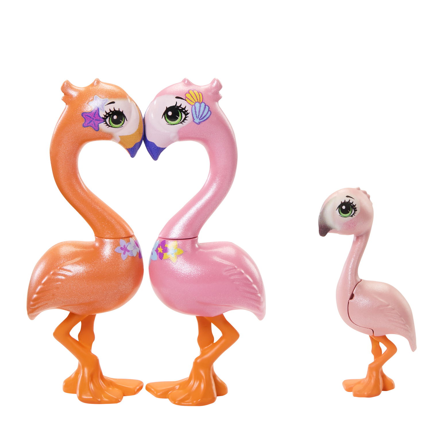 Lėlė Enchantimals  herojų flamingų šeima - 5