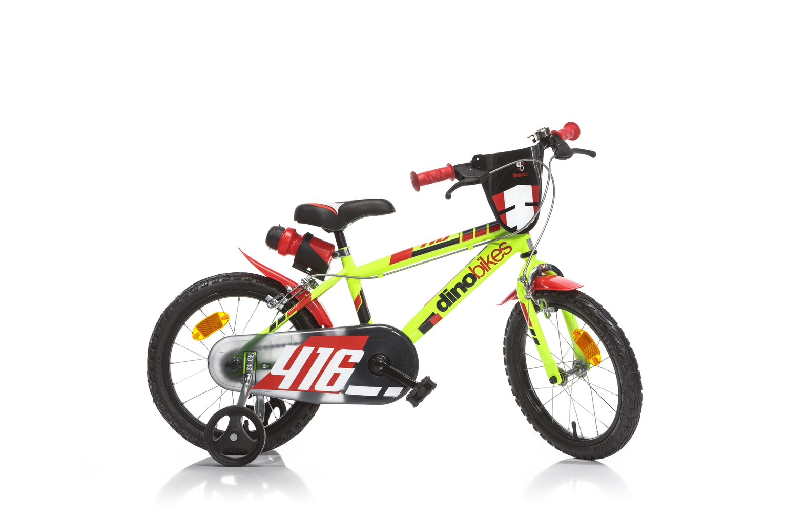 Vaikiškas dviratis Dino Bikes 416US-03, 16"-0