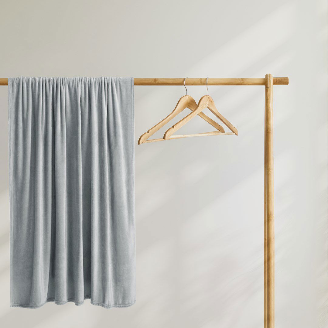 Pledas DecoKing Mic, 200x220 cm, pilka - 3