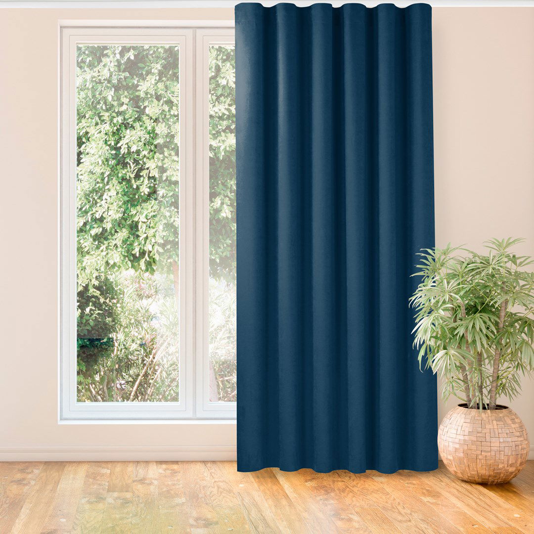 Naktinė užuolaida MILANA INDYGO PLEAT, 220x245 cm - 2