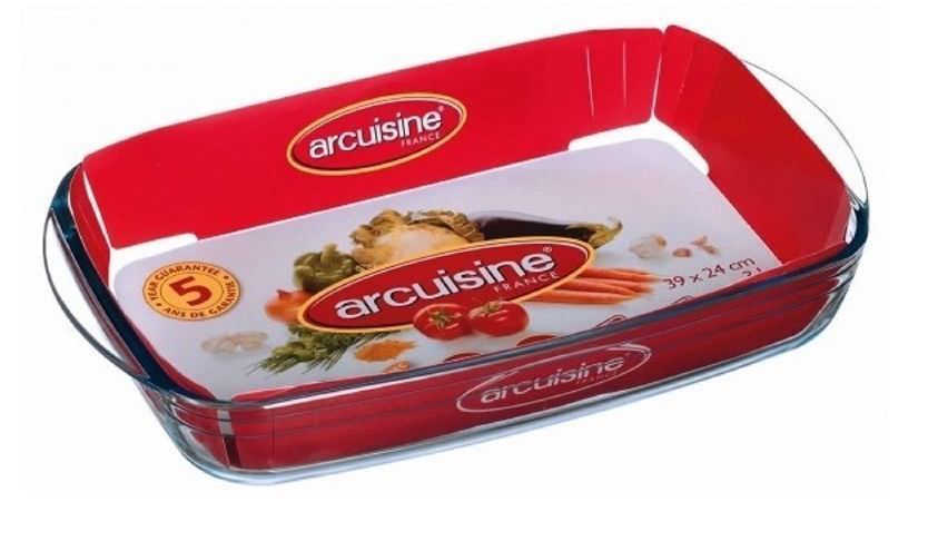 Kepimo forma PYREX Arcuisine, stačiakampės formos, 39 x 23 cm-0