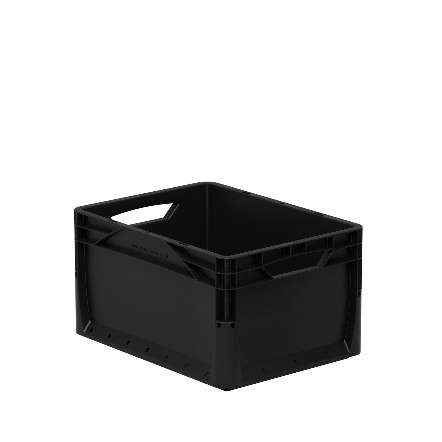 Daiktų laikymo dėžė Eurobox system 40x30xh22 cm, juoda, 20 l