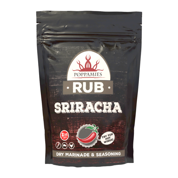 Prieskonių mišinys POPPAMIES Sriracha RUB, 200 g