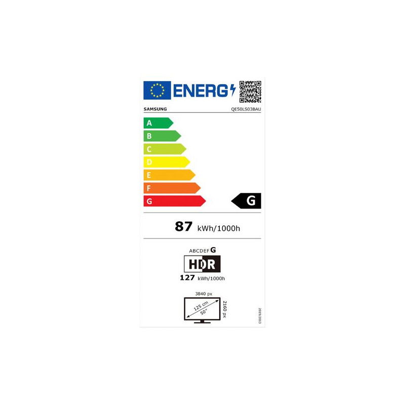 Televizorius SAMSUNG QE50LS03B, QLED, 50" - 4