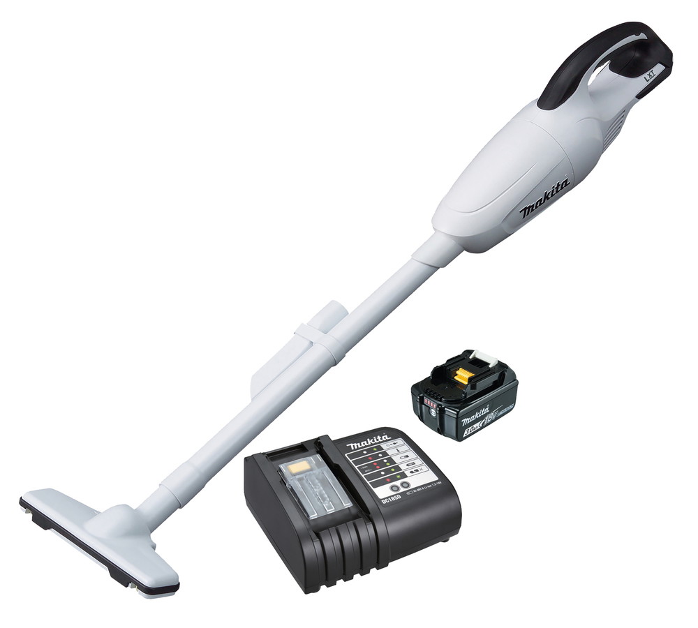 Akumuliatorinis dulkių siurblys MAKITA DCL180SFW, 18 V, 3,0 Ah Li-ion, 42 mbar, 0,65 l-0