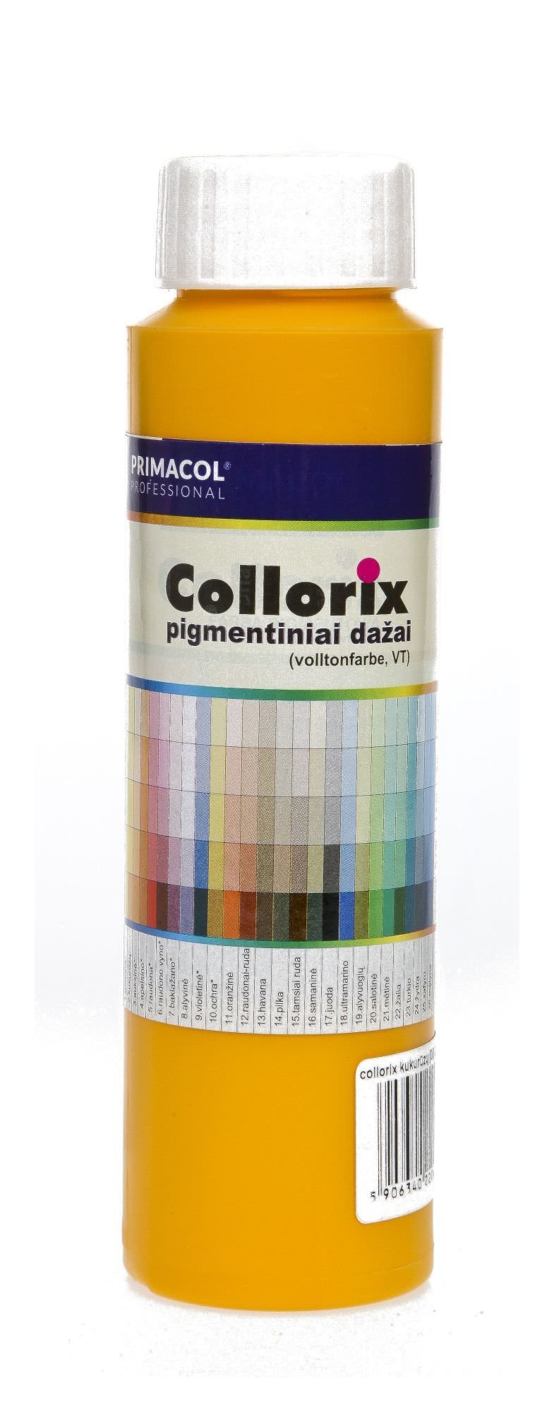 Dažų pigmentas PRIMACOL COLLORIX, raudonai rudos sp., 250 ml