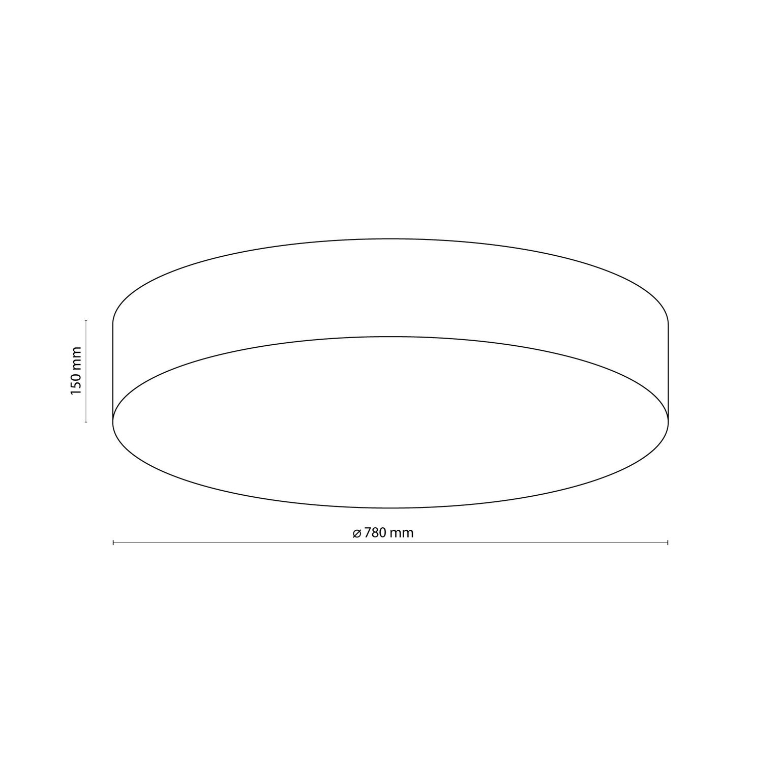 Lubinis šviestuvas TK LIGHTING RONDO WHITE 80, 6xE27, LED max 15W-2