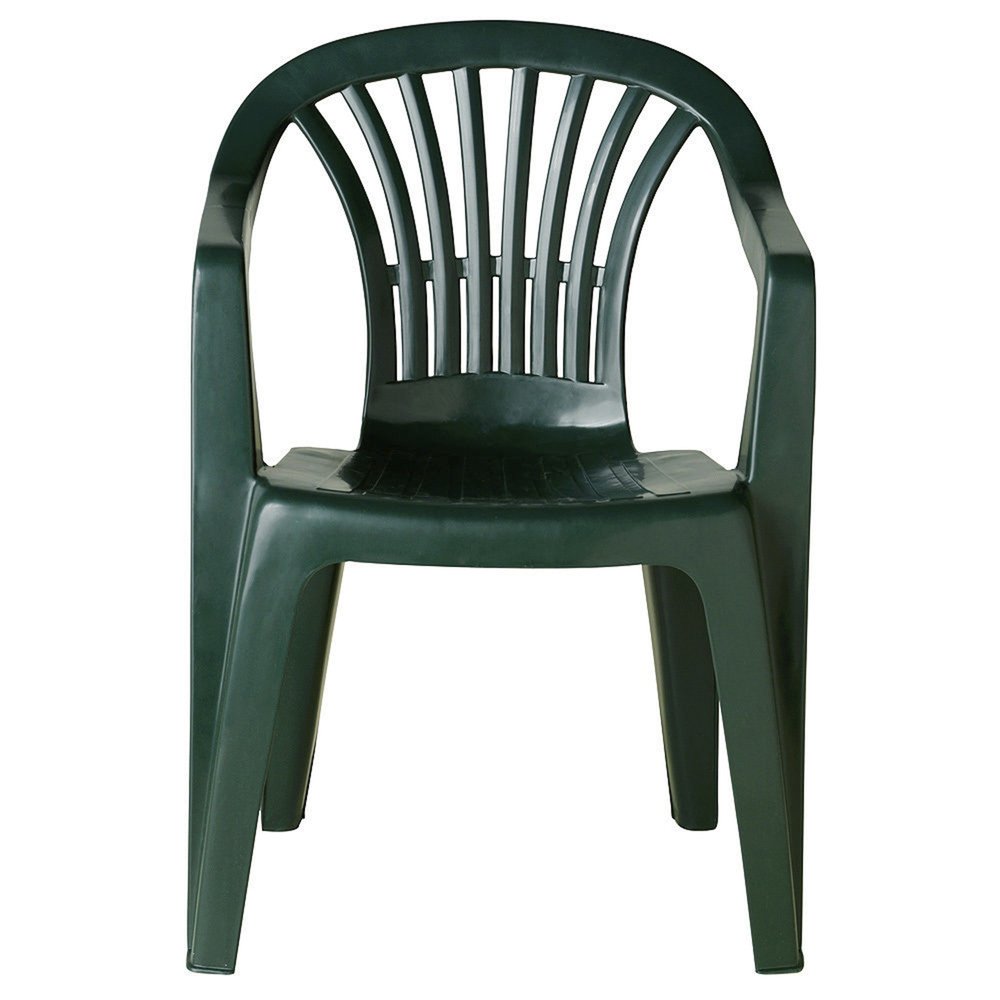 Plastikinė sodo kėdė, 56 x 54 x 80 cm, žalios sp. - 1