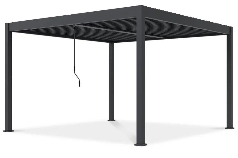 Pavėsinė Pergola ELEGANCE DUO 400x400x265 cm, Anthracite - 3