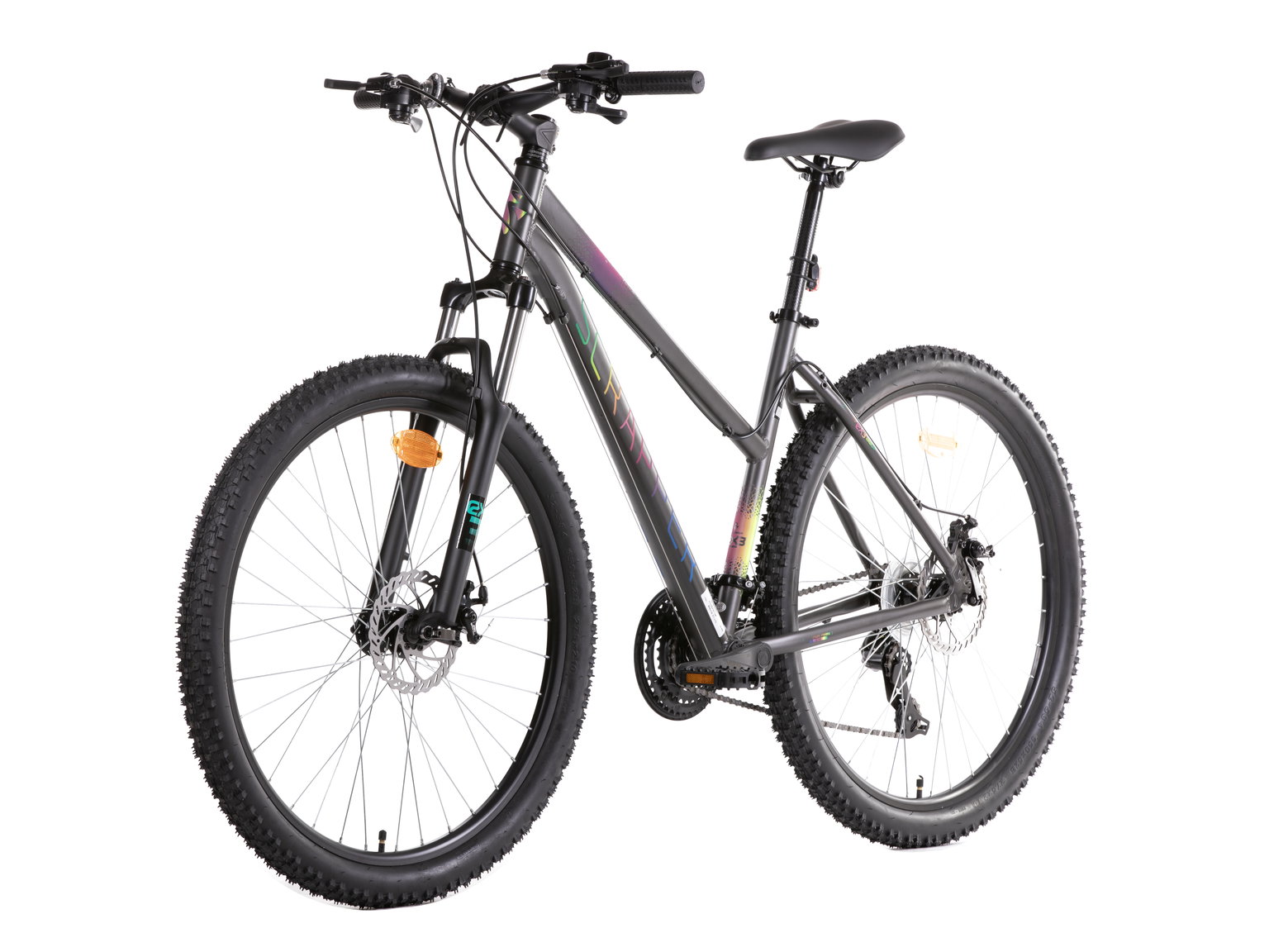 Kalnų dviratis SCRAPPER MTB EXALTA, 27.5", juoda - 3