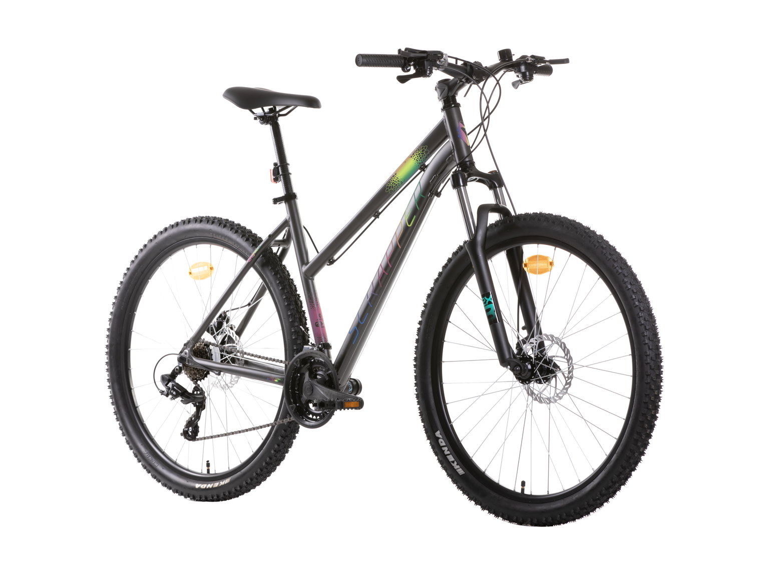 Kalnų dviratis SCRAPPER MTB EXALTA, 27.5", juoda-1