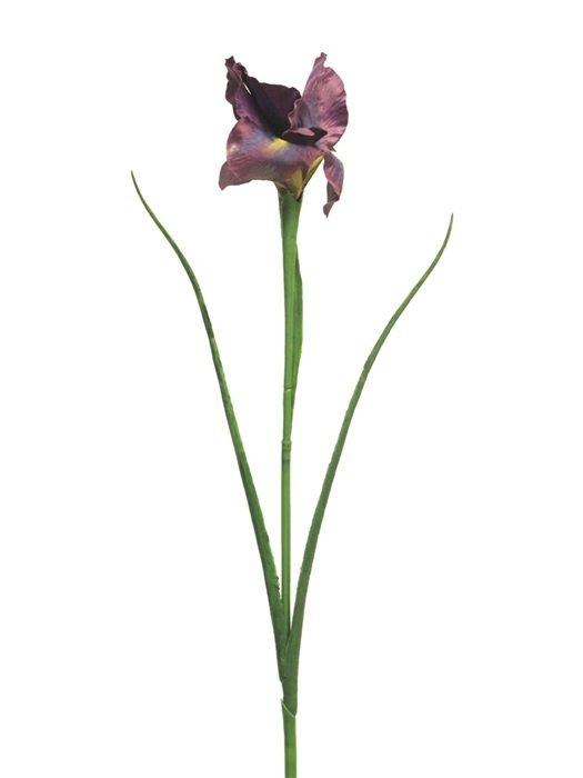 Dirbtinis augalas Irisas, violetinės sp., 60 cm