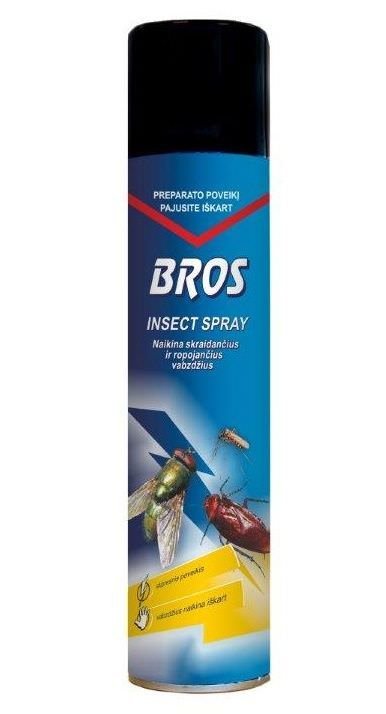 Aerozolis nuo įvairių vabzdžių BROS, 400 ml