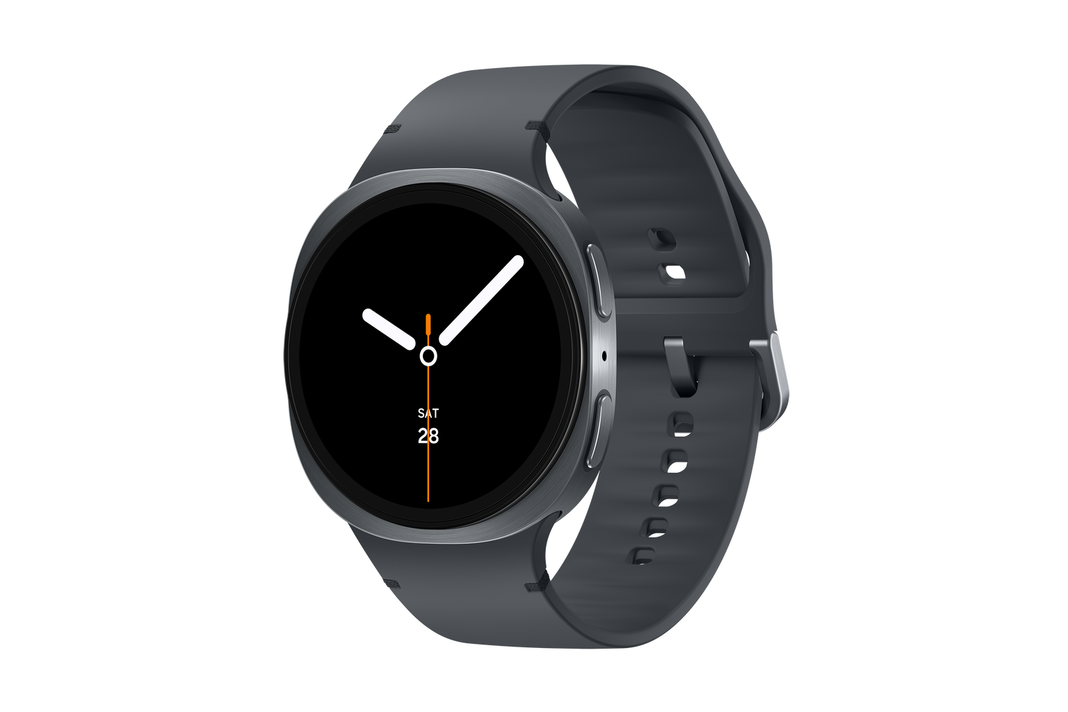 Išmanusis laikrodis Samsung Galaxy Watch 8 LTE, 44mm, tamsiai pilka-0