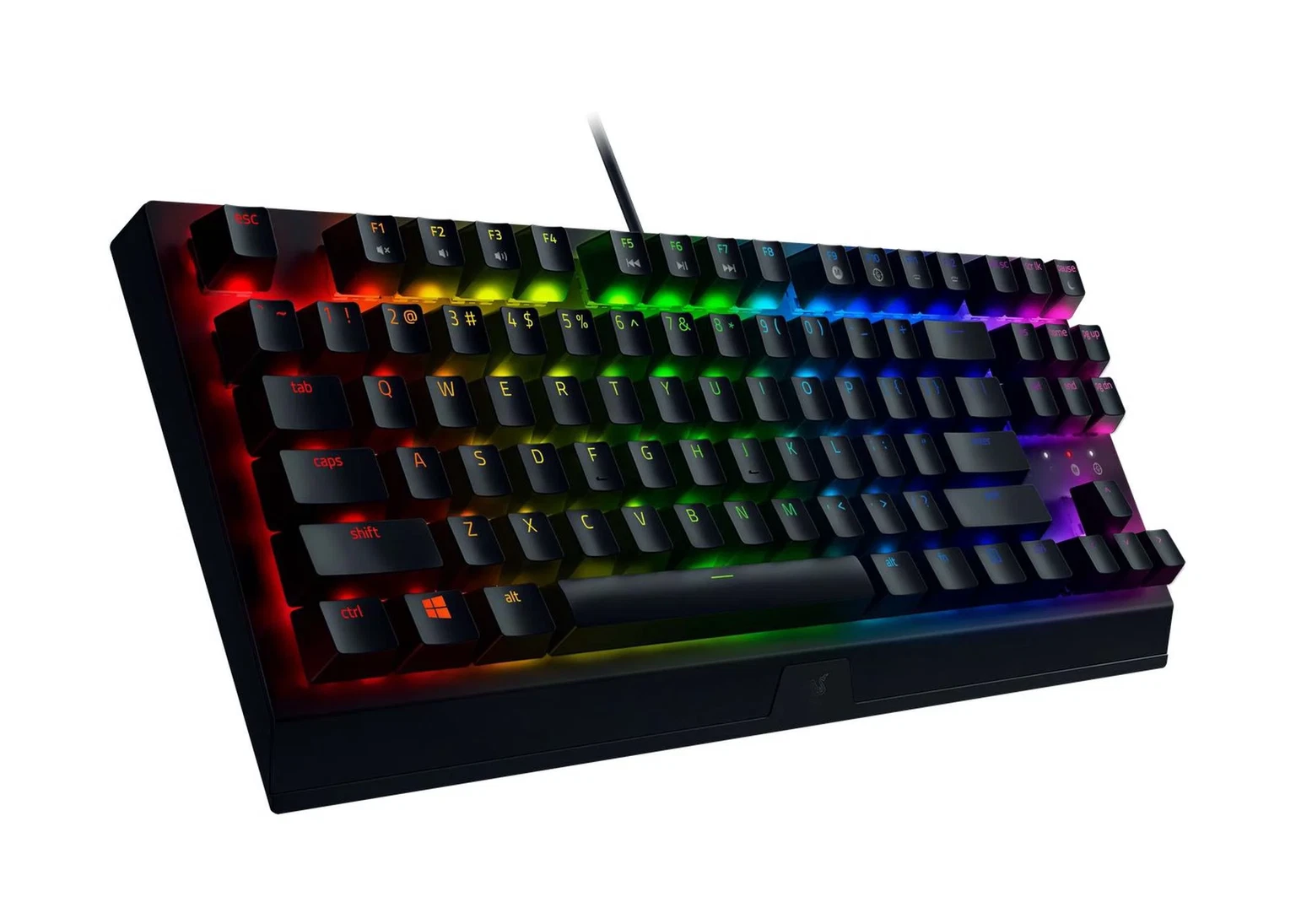 Laidinė žaidimų klaviatūra Razer BlackWidow V3, anglų (US), juoda sp. - 3