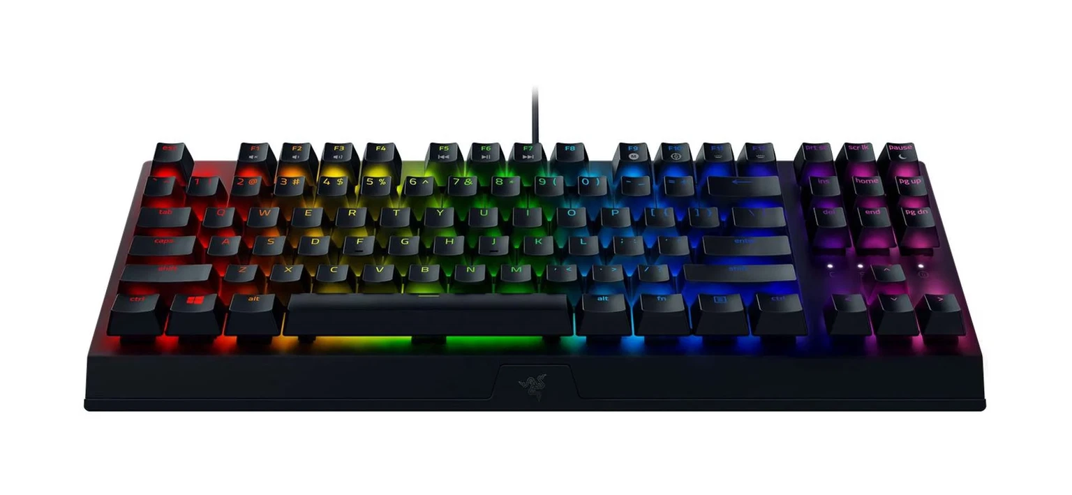 Laidinė žaidimų klaviatūra Razer BlackWidow V3, anglų (US), juoda sp. - 4