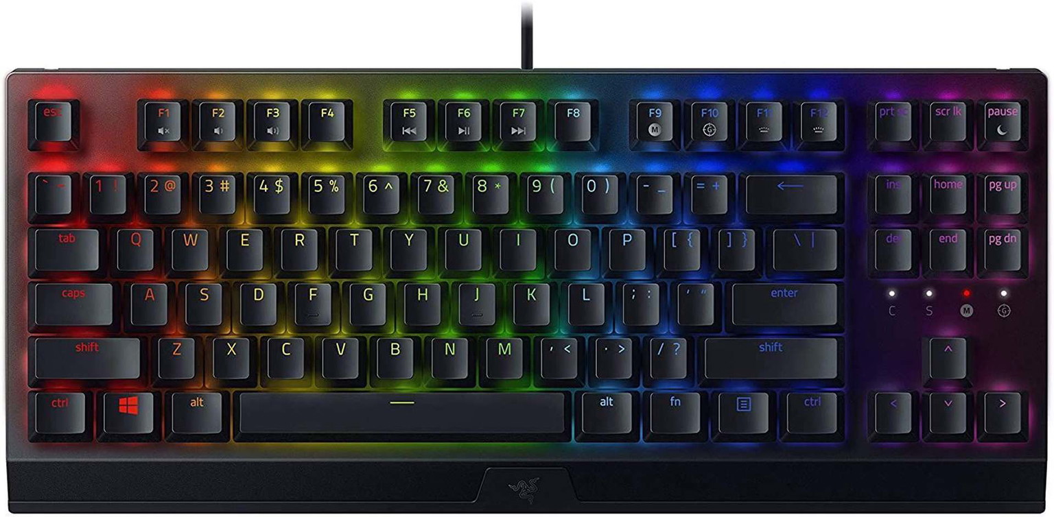 Laidinė žaidimų klaviatūra Razer BlackWidow V3, anglų (US), juoda sp. - 1