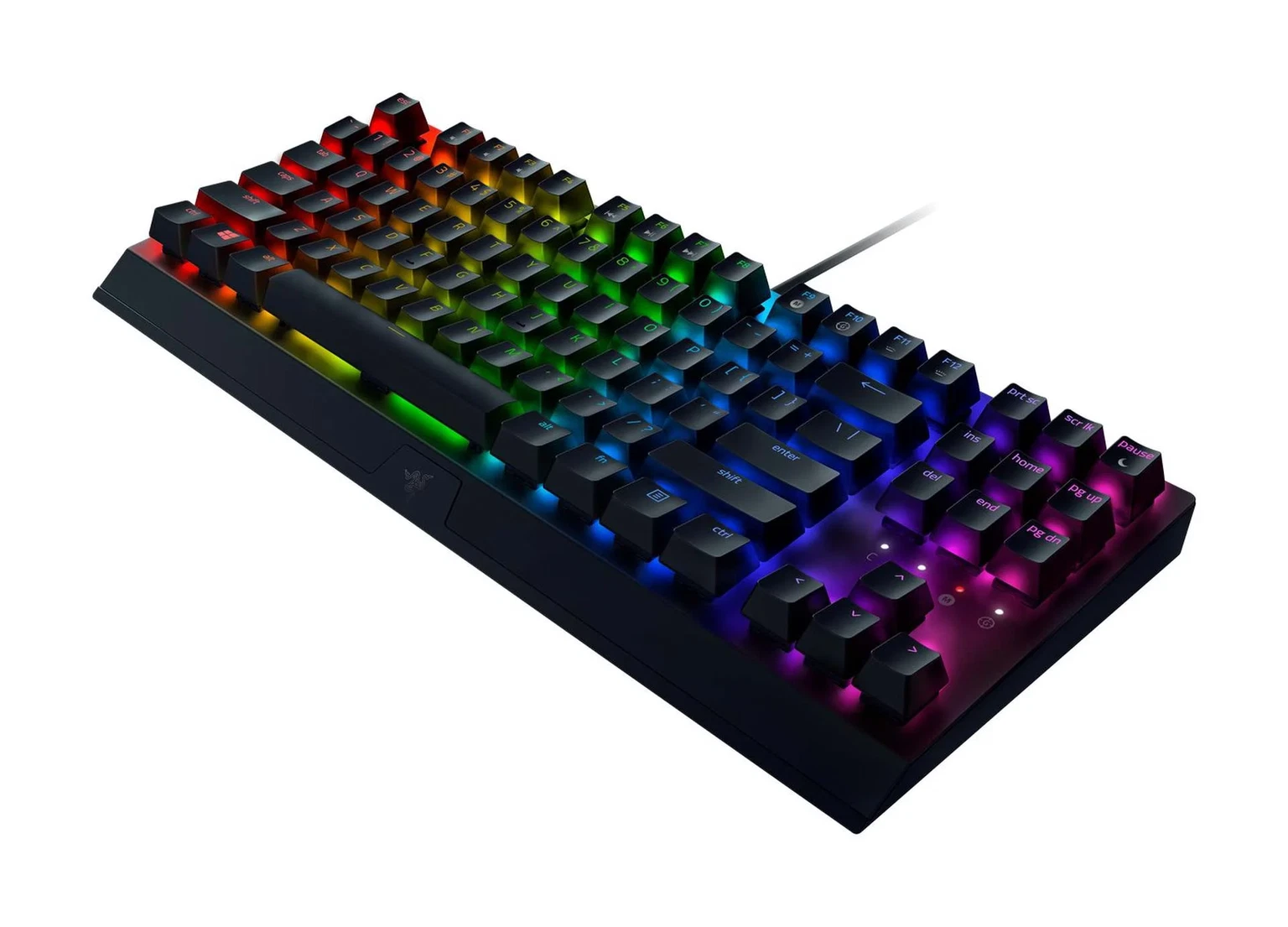 Laidinė žaidimų klaviatūra Razer BlackWidow V3, anglų (US), juoda sp. - 2