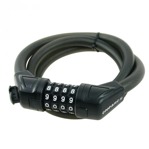 Dviračio spyna GOOD BIKE PREMIUM SECURITY, Ø1,5 X 120 cm, su kodu-1