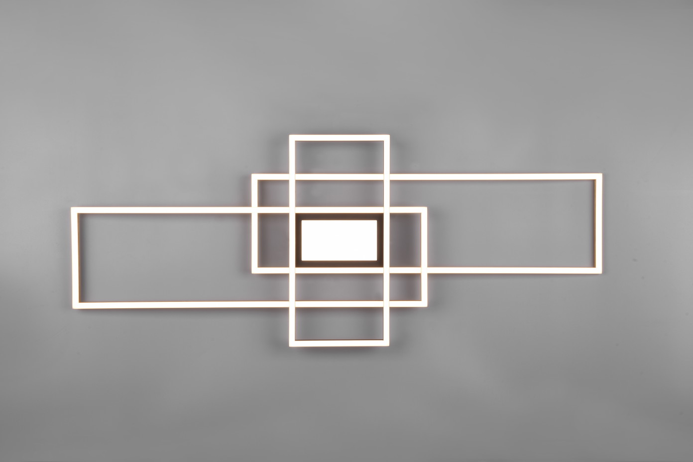 Lubinis LED šviestuvas TRIO IRVINE, 60W 7100lm 3000 - 6500K, aukso sp 105x42xh6cm su pultu-1