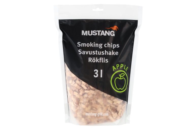 Obels medžio rūkymo drožlės MUSTANG, 3 l-0