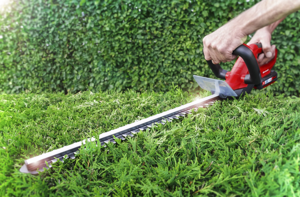 Akumuliatorinės gyvatvorių žirklės EINHELL GC-CH 1846 Li, 18 V, 2,5 Ah, 52 cm-1