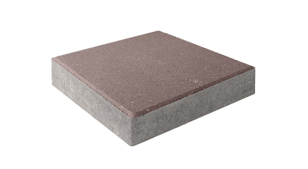 Šaligatvio plytelė POLO 300 x 300 x 60 mm, rudos sp.-0