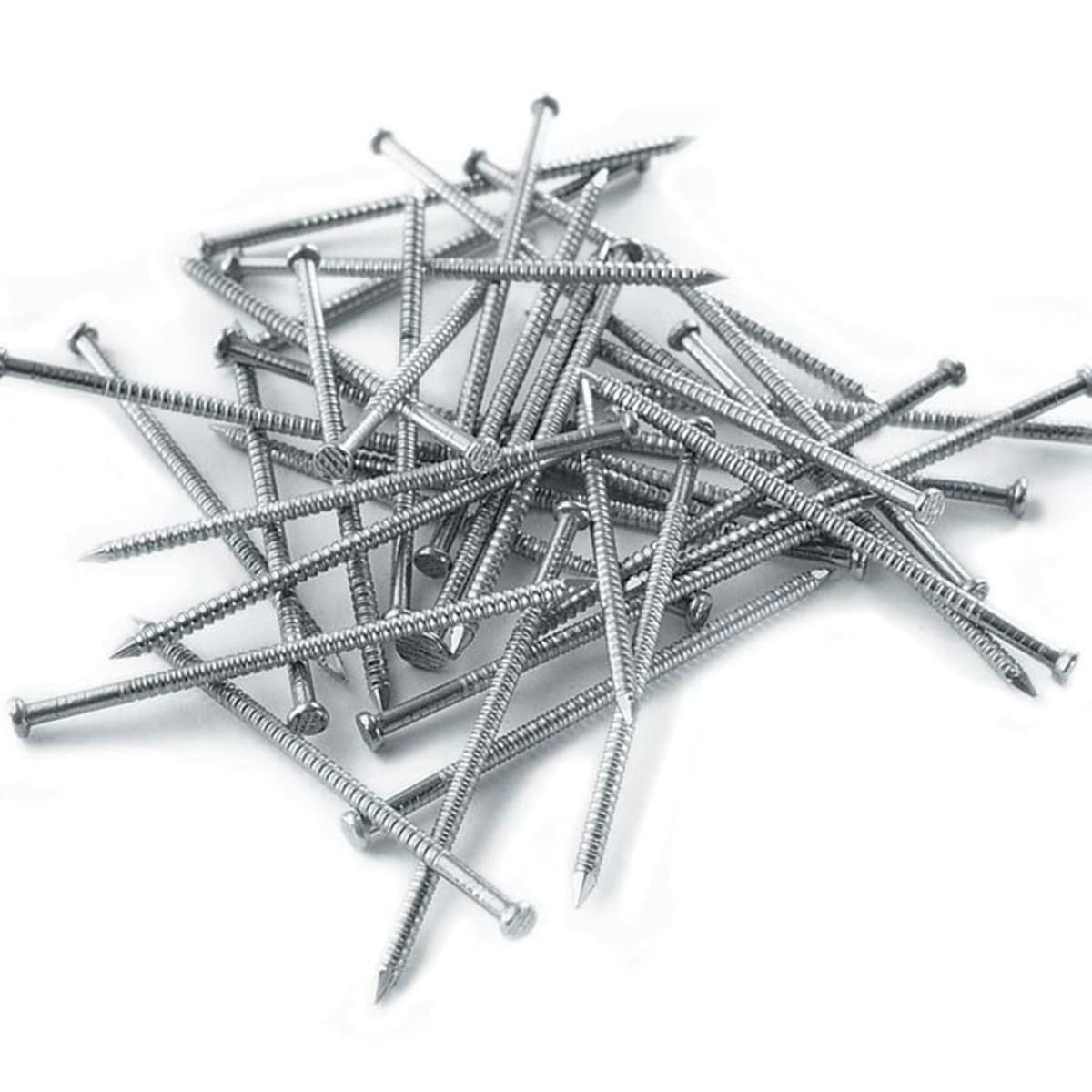Vinys, rievėtos, cinkuotos, 4,0 x 50 mm, 1 kg-1