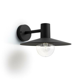 Sieninis lauko šviestuvas PHILIPS SKUA, IP44, 1 x E27, max 42 W, juodos sp.-0