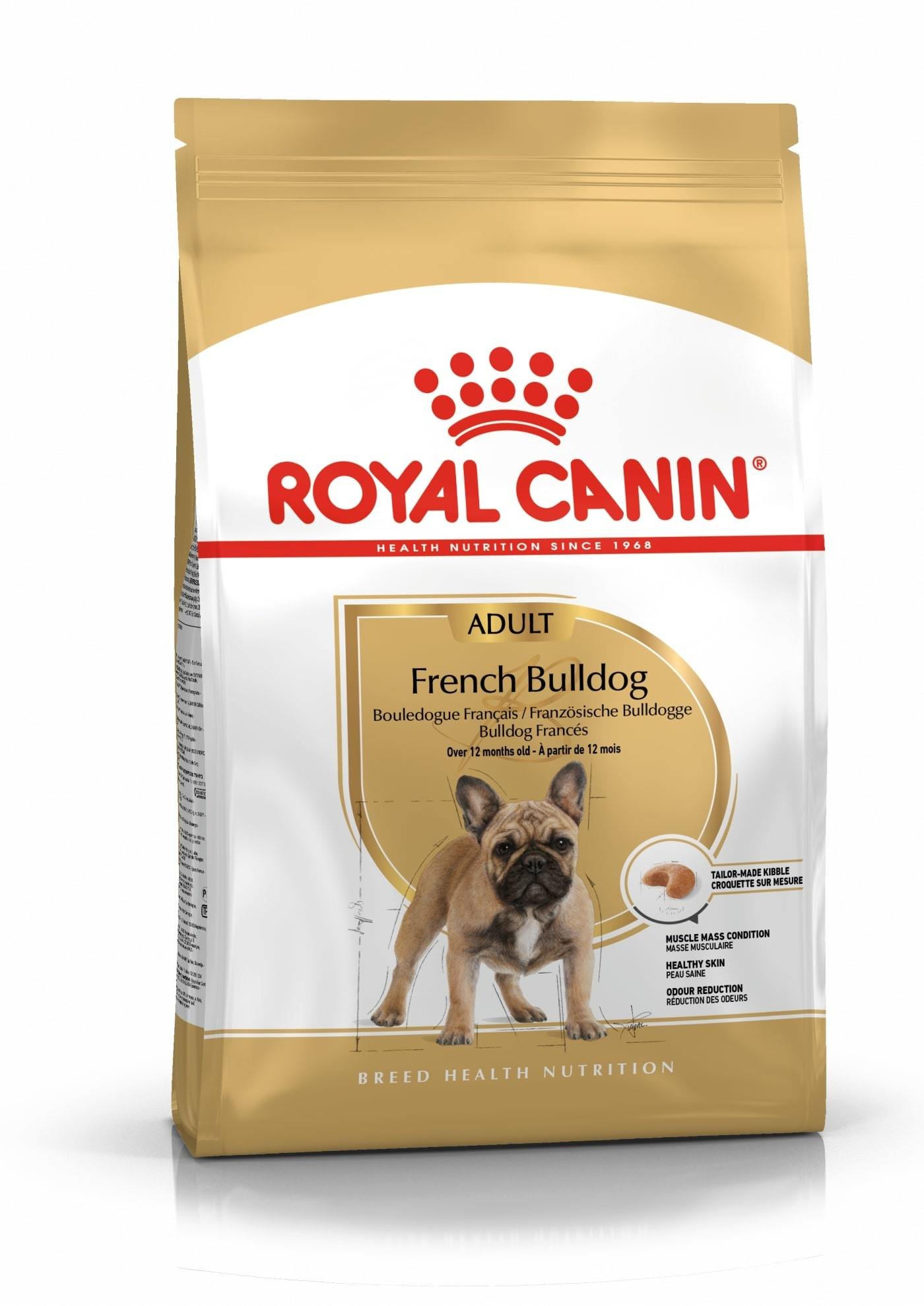Sausas šunų ėdalas suaugusiems prancūzų buldogams ROYAL CANIN FRENCH BULLDOG ADULT, 1,5 kg