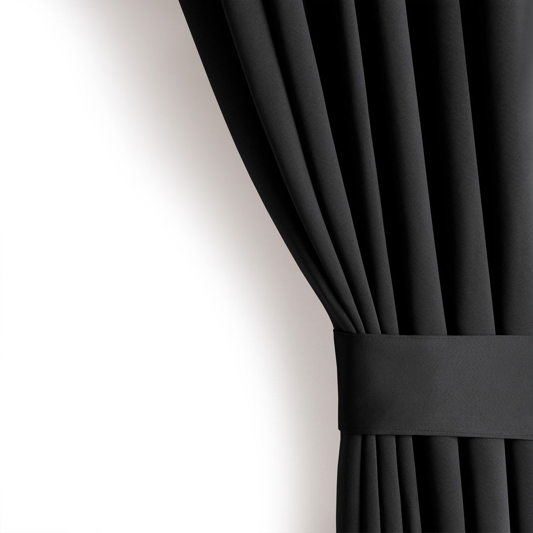 Naktinė užuolaida AmeliaHome BLACKOUT,  140x245 cm, juoda - 4