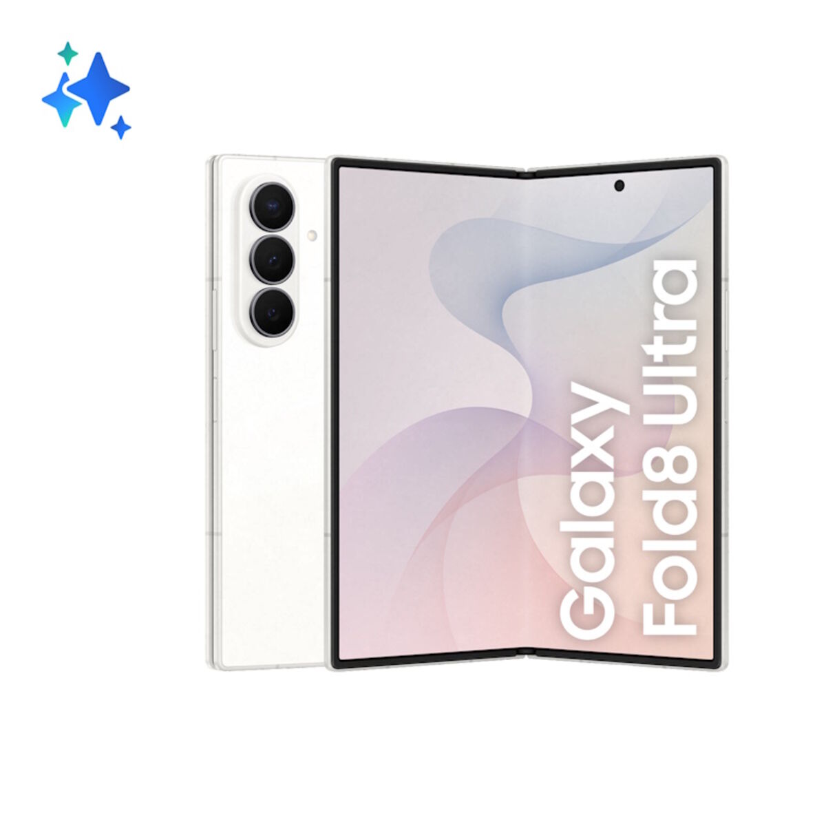 Mobilusis telefonas Samsung Galaxy Fold8 Ultra 5G 512GB, smėlio spalvos-0