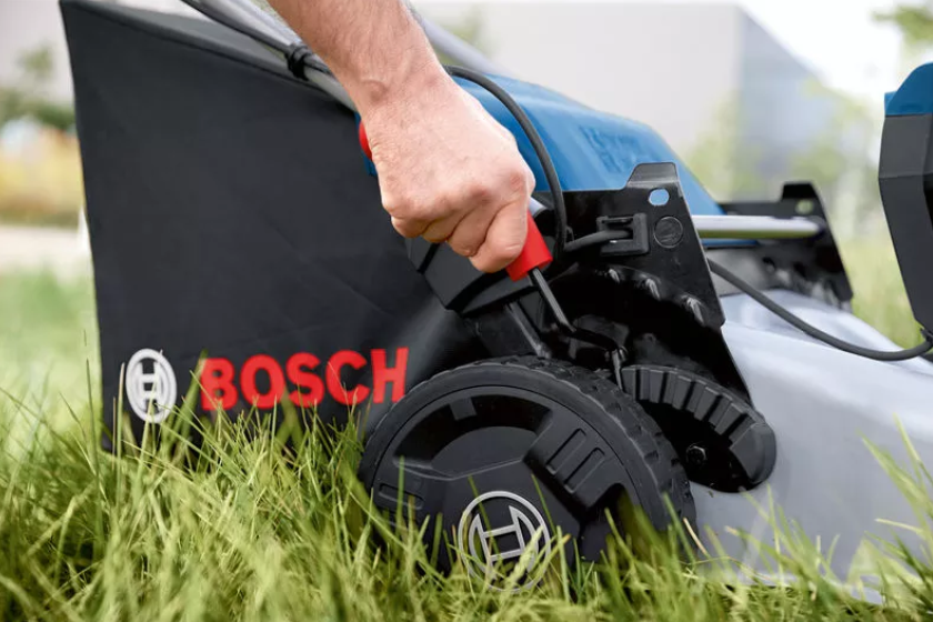Akumuliatorinė vejapjovė BOSCH GRA 18V2-46 Solo, 18 V, 46 cm, 60 l, be akumuliatoriaus - 4