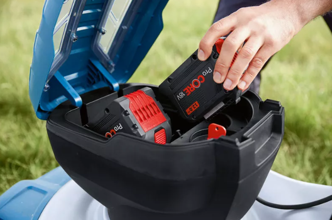 Akumuliatorinė vejapjovė BOSCH GRA 18V2-46 Solo, 18 V, 46 cm, 60 l, be akumuliatoriaus-1