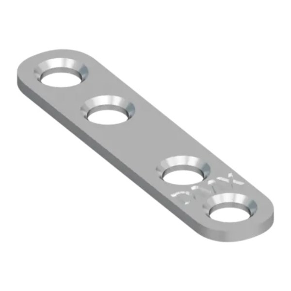 Montavimo plokštelė 56,5x13x2,0mm, cinkuota, 4vnt.-0